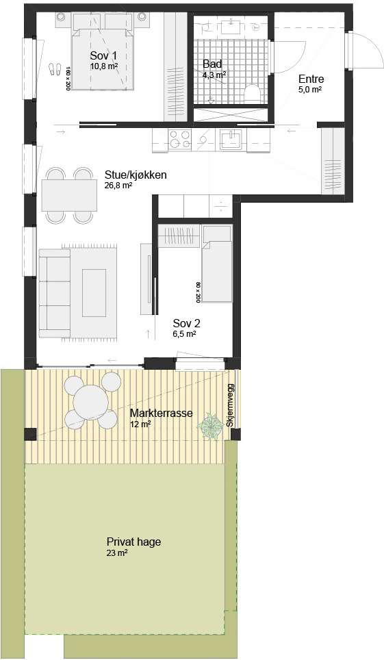 Plantegning 1